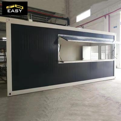 Flat Pack Foldable low cost high quality Mobile Prefab Container Shop
