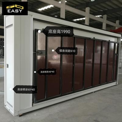 latest design expandable container house for modern worker's portable dormitory in Singapore