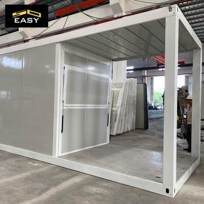 building a 20 ft inside shipping steel container shop in Malaysia