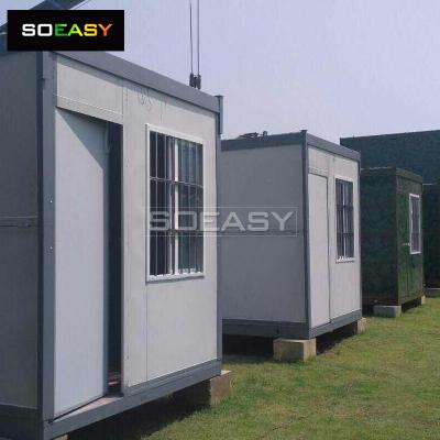 Cheap portable prefab storage house tiny movable foldable container house