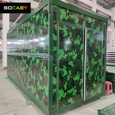 Green Color Sanwich Panel Wall for Foldable Container House