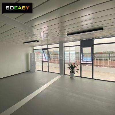 2022 China Low Cost Prefab Prefabricated Modular Flat Pack Container Office House OEM Wholesale