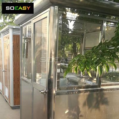 Best Selling Customized​ Container houses foldable prefabricated china folding container house Security booth