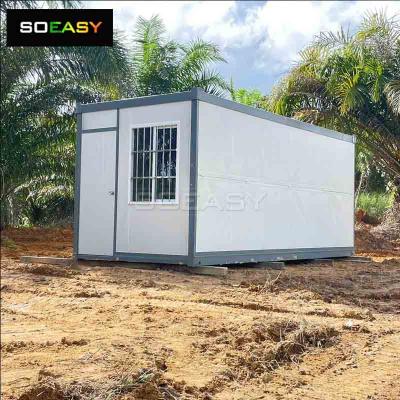 Small Canteen Hall Folding Container House Labor Camp House Container House Manufacturer