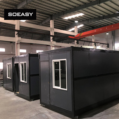 SOEASY folding container house in Germany