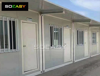 China Soeasy Installation Flat-packed Container House Shipping Container for office, shop, villa, hotel, dormitory