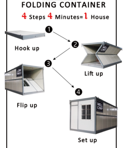 foldable container house