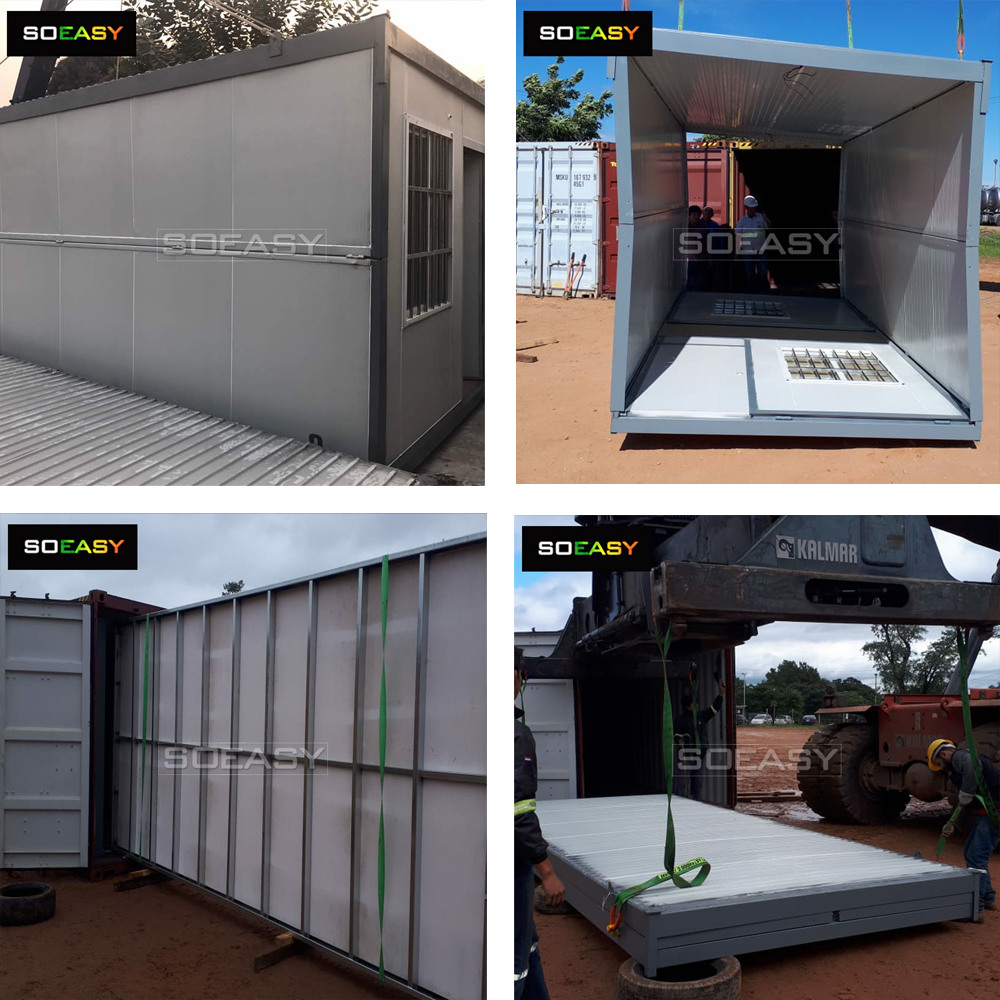 20ft foldable container home