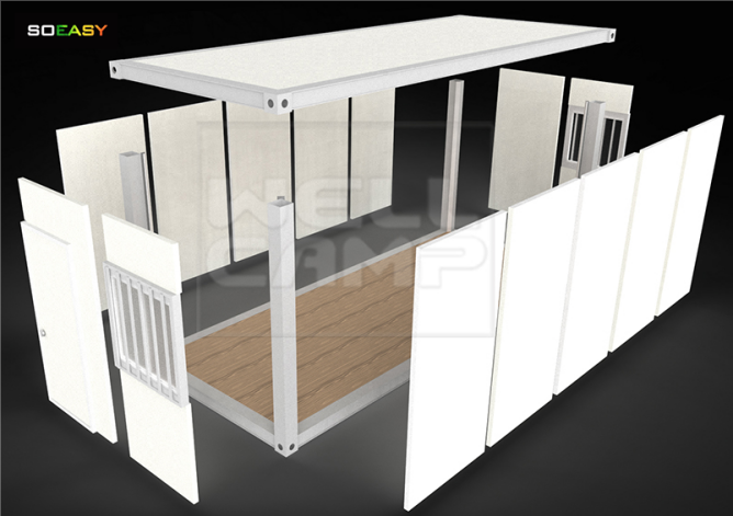 flat pack container house