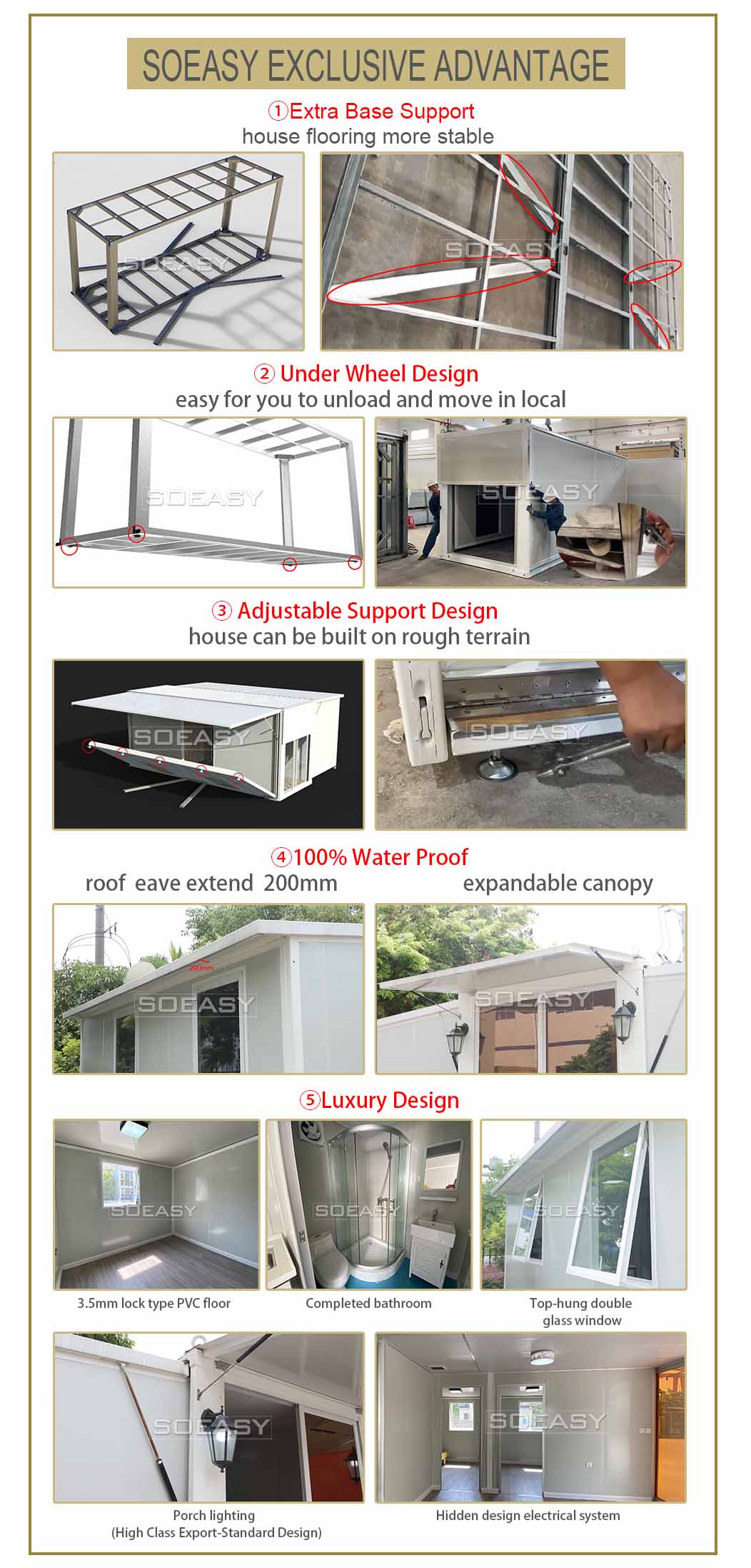 expandable container advantage