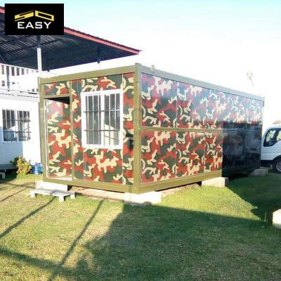 quick deploy camouflage color folding container for military container house