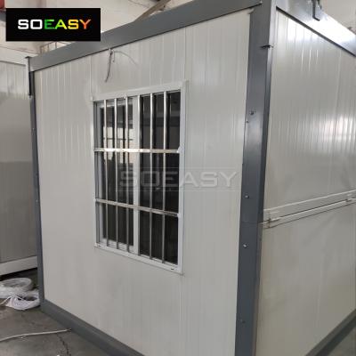 20FT Container House Prefabricated Measurement Factory Cost Price Mobile Folding Container Home for Office