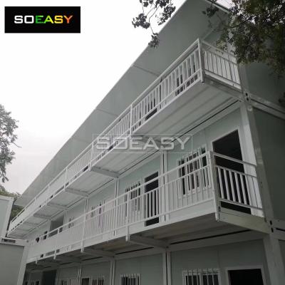 Prefabrited Flat Pack Modular Container House for Labor Camp Accommodations