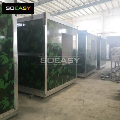 Custom military green foldable container house