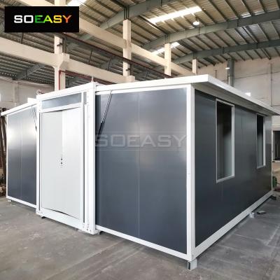 Customized blue color 40 FT Expandable container house to Australia