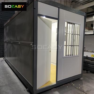 Customized Side Windows Foldable Container House for dormitory