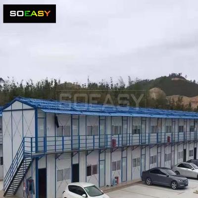 Easy Assemble Economic  Prefab K House for Labor Camp