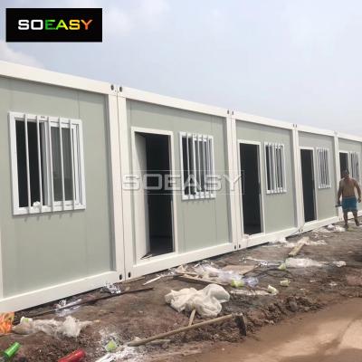 Steel Structure Flat Pack Container Suitable USe For Labor House