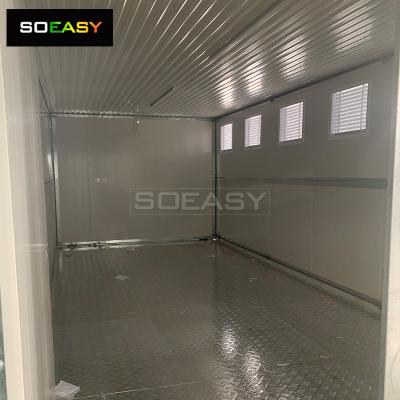 Aluminum Waterproof Floor Folding Container Home for Toilet Unit