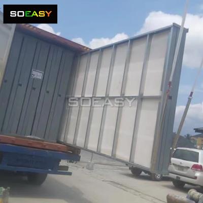 Movable Steel Structure Folding Container House Save Transportation Cost Use For Labor Camp