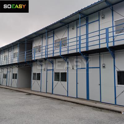 Galvanized Steel And EPS Sandwich Panel  prefabrication K house for homes Price for temporary Workers dormitory