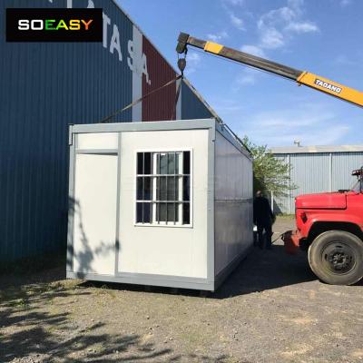 High Quality Steel Structure Container House Foldable Movable can be Transport By Truck