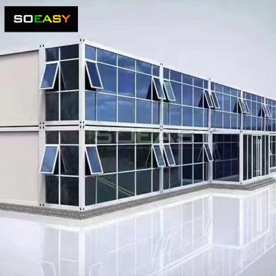 Tiny House Connected Together Change the Wall into Glass  Flat Pack  Prefab Container House For Office Lower Cost