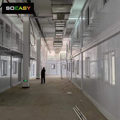Easy And Fast to Install Type Container Home Flat Pack  Prefab Container House Produce For Airport Office