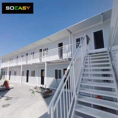 Strong Steel Frame Luxury Looking Type Container House Flat Pack Container As Staff Home and Office