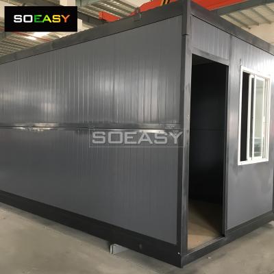 Prefabricated Customized in Dark Color Container House Foldable Home And Office