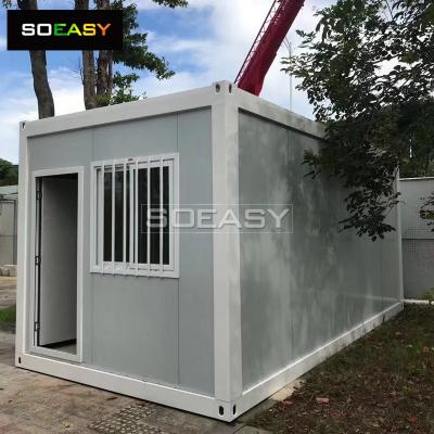 20 FT Modular Luxury Modern Prefabricated Portable Fully Furnished Light Shipping Living Mobile Prefab Steel Flat Pack Container House