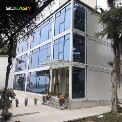 Mobile Flat Pack Fold Prefabricated Building Modular Shipping Office Container Steel Structure Prefab Modular Movable Portable House