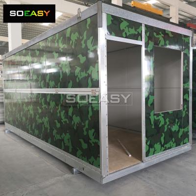 Make in Green Wall Foldable House Luxury Looking