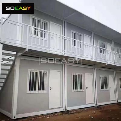 20FT Low Cost Prefabricated Home Office Shipping Portable Luxury Living Modern Modular Flat Pack Manufactured Shipping Prefab Container House