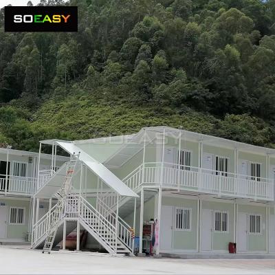 Fast Install Detachable Assembly Flat Pack Prefab Container House for Living House/Office Building/Accommodation/Dormitory/School/Hospital