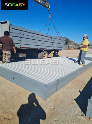 Folding Container House As Staff House and Office in Construction Site