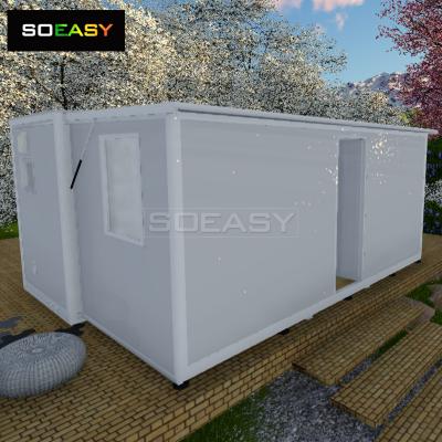 1 Bedroom 1 Prebuilt Bathroom Design Expandable Container House