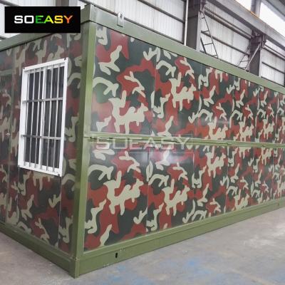 Foldable Mobile Folding Container Multi Family Modular Container Homes for Staff Dormitory