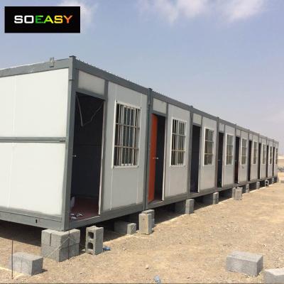 Modular Container Home with Solar Energy Cabin Foldable Container Prefab House/Small House/Tiny House for Labor Camp/Hotel/Office/Workers Accommodation