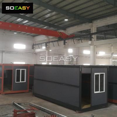 Fast Install 20 Feet Mobile Luxury Foldable Prefabricated Container Dorm Home
