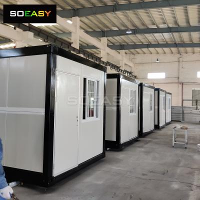 China Soeasy 20/40FT Foldable Prefabricated Modular Steel Structure Prefab Mobile Shipping Container House