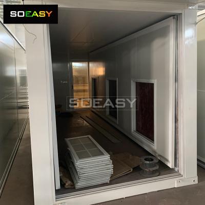 2 bedroom luxury modular foldable house 20ft 40ft expandable container house