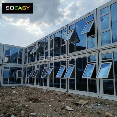 Prefab container house flat pack modular Good Quality Glass  Container Home Steel Factory price