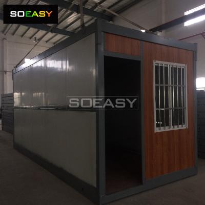 China Factory Wholesale​ 20FT Prefab Prefabricated Living Portable Modular Foldable Container House
