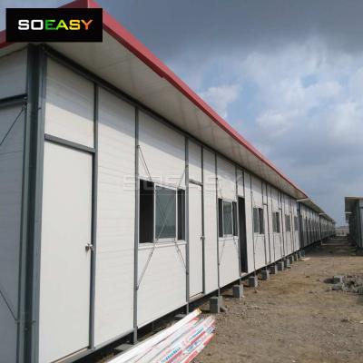 low price sandwich panel K type prefab house labor camp worker accommodation dormitory for project worker