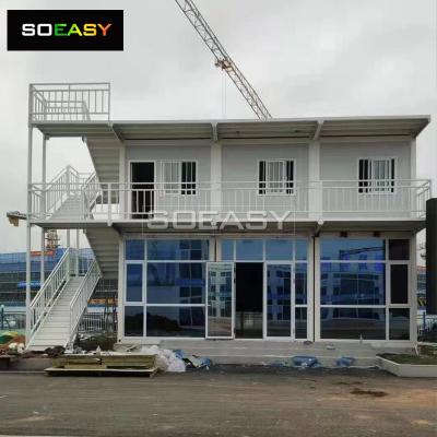 CE approved ​20ft prefab houses customized modular homes house container in flat pack