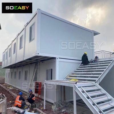 Top ​Luxury Living Well Camp 20ft Prefab Modern Ship Folding Flat Pack Container House Prefab House Prefabricate Personalised