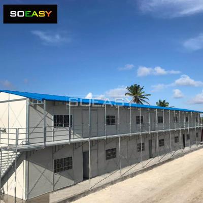 Prefab Modular House Labor Camp Worker Accommodation Ming Camp Accommodation