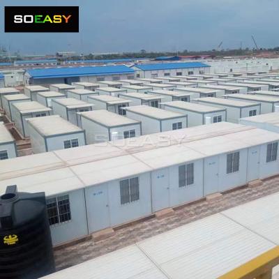Fast Install Expandable Tiny Labor Camp House Mining Camp Man Accommodation