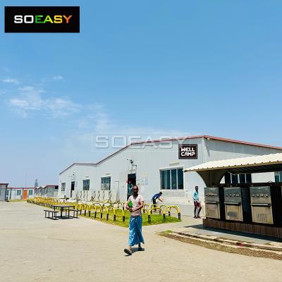 Mining Camp Accommodation Prefab House Labor Camp Construction Site Office Temporary Man Accommodation